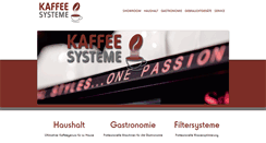 Desktop Screenshot of kaffee-systeme.info